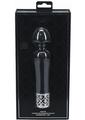 Load image into Gallery viewer, Royal Gems Scepter Silicone Rechargeable Vibrator - Black
