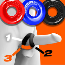 Load image into Gallery viewer, Ringer Max Cock Ring (3 Pack) - Assorted
