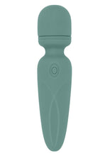 Load image into Gallery viewer, Rumble Wand Rechargeable Silicone Vibrator - Green
