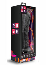 Load image into Gallery viewer, Ruse Jammy Silicone Dildo - Black - 8in
