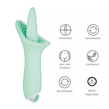 Load image into Gallery viewer, Clit-Tastic Luscious Clit Licker Rechargeable Silicone Clitoral Vibrator
