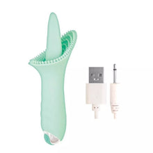 Load image into Gallery viewer, Clit-Tastic Luscious Clit Licker Rechargeable Silicone Clitoral Vibrator
