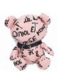 Load image into Gallery viewer, S-Line Bear Bag Pleather Writing - Pink
