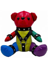 Load image into Gallery viewer, S-Line Bear Bondage Harness - Black/Multicolor
