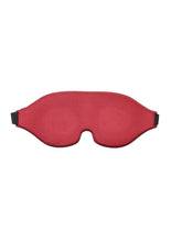 Load image into Gallery viewer, Saffron Blindfold - Black/Red
