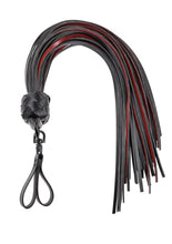 Load image into Gallery viewer, Saffron Finger Flogger - Black/Red
