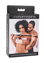 Load image into Gallery viewer, Saffron Interchangeable Gag - Black/Red
