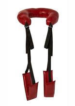 Load image into Gallery viewer, Saffron Thigh Sling Adjustable - Black/Red
