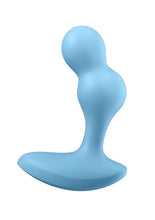 Load image into Gallery viewer, Satisfyer Deep Diver Silicone Vibrating Anal Plug - Blue/Light Blue

