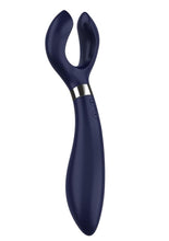Load image into Gallery viewer, Satisfyer Endless Fun Silicone Magnetic USB Recharge Multifunctional Vibrator Waterproof - Blue
