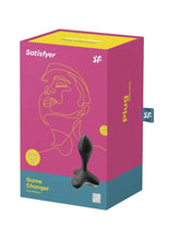Load image into Gallery viewer, Satisfyer Game Changer Rechargeable Silicone Anal Plug - Black
