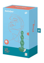 Load image into Gallery viewer, Satisfyer Lolli-Plug 2 Silicone Beaded Anal Plug - Green
