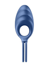 Load image into Gallery viewer, Satisfyer Men Swordsman Silicone Cock Ring - Blue
