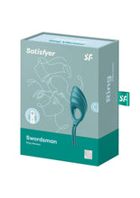 Load image into Gallery viewer, Satisfyer Men Swordsman Silicone Cock Ring - Green
