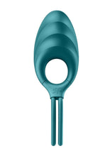 Load image into Gallery viewer, Satisfyer Men Swordsman Silicone Cock Ring - Green
