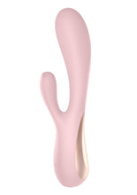 Load image into Gallery viewer, Satisfyer Mono Flex Rechargeable Silicone Rabbit Vibrator - Mauve/Pink
