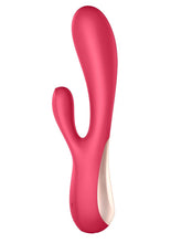 Load image into Gallery viewer, Satisfyer Mono Flex Rechargeable Silicone Rabbit Vibrator - Red
