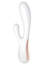 Load image into Gallery viewer, Satisfyer Mono Flex Rechargeable Silicone Rabbit Vibrator - White
