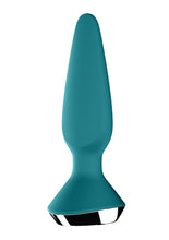 Load image into Gallery viewer, Satisfyer Plug-Ilicious 1 Silicone Vibrating Anal Plug - Petrol/Teal
