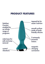 Load image into Gallery viewer, Satisfyer Plug-Ilicious 1 Silicone Vibrating Anal Plug
