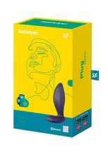 Load image into Gallery viewer, Satisfyer Power Plug Rechargeable Silicone Connect App Anal Plug - Black
