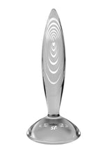 Load image into Gallery viewer, Satisfyer Sparkling Crystal Glass Dildo - Clear
