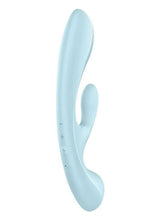 Load image into Gallery viewer, Satisfyer Triple Oh Rechargeable Silicone Dual Stimulating Vibrator
