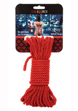 Load image into Gallery viewer, Scandal BDSM Rope - Red - 10m/32.75ft
