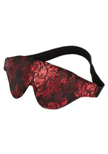 Load image into Gallery viewer, Scandal Blackout Eye Mask - Black/Red
