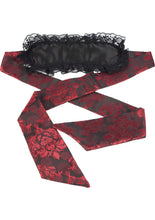 Load image into Gallery viewer, Scandal Eye Mask - Black/Red

