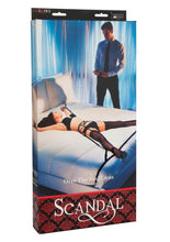 Load image into Gallery viewer, Scandal Over The Bed Cross - Black/Red
