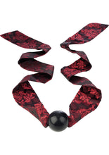 Load image into Gallery viewer, Scandal Silicone Ball Gag - Black/Red
