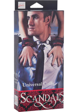 Load image into Gallery viewer, Scandal Universal Cuffs - Black/Red
