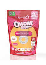 Load image into Gallery viewer, Screaming O 4t O Wow Vibrating Ring - Red/Strawberry
