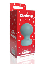 Load image into Gallery viewer, Screaming O Cuties Palmy Rechargeable Silicone Palm Vibrator - Powder Blue
