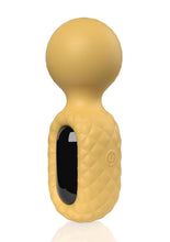 Load image into Gallery viewer, Screaming O Rebound Rechargeable Silicone Compact Power Wand - Bumblee - Yellow
