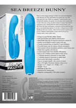 Load image into Gallery viewer, Sea Breeze Bunny Rechargeable Silicone G-Spot Rabbit Vibrator
