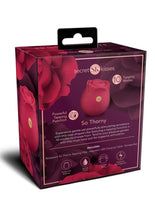 Load image into Gallery viewer, Secret Kisses Rosegasm Playful Petal Rechargeable Silicone Finger Vibrator
