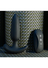 Load image into Gallery viewer, Selopa Black Beauty Rechargeable Silicone Vibrating Plug
