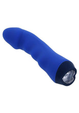 Load image into Gallery viewer, Selopa Blue Banger Rechargeable Silicone Vibrator
