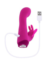 Load image into Gallery viewer, Selopa Butterfly Love Rechargeable Silicone Dual Vibrator
