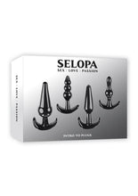 Load image into Gallery viewer, Selopa Intro to Plugs - Black - 4pc/Set
