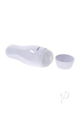 Load image into Gallery viewer, Selopa Pleasure Can Rechargeable Silicone Pussy Stroker - White

