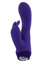 Load image into Gallery viewer, Selopa Plum Job Rechargeable Silicone Rabbit Vibrator
