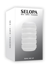 Load image into Gallery viewer, Selopa Ring Me Up Dual End Stroker - Clear
