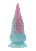 Load image into Gallery viewer, Selopa Stuck On You Rechargeable Silicone Vibrator - Blue/Pink
