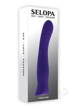 Load image into Gallery viewer, Selopa Trixxie Rechargeable Silicone Vibrator - Purple
