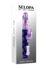 Load image into Gallery viewer, Selopas Bunny Thruster Rechargeable Rabbit Vibrator - Purple
