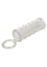 Load image into Gallery viewer, Sensation Enhancer Penis Sleeve with Scrotum Support - Clear
