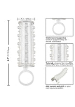 Load image into Gallery viewer, Sensation Enhancer Penis Sleeve with Scrotum Support
